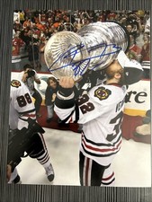 KRIS VERSTEEG CHICAGO BLACKHAWKS  NHL Signed Autographed 8x10 Photo W/PROOF A