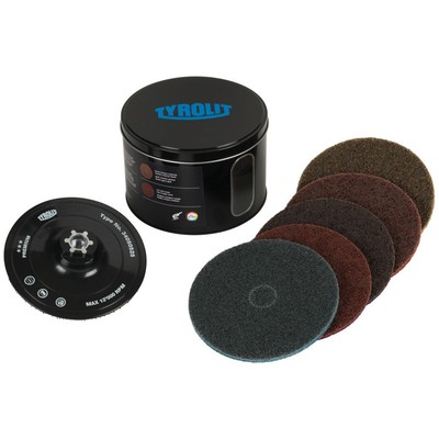 TYROLIT Schleifvlies-Set SCM 125x22mm M14 PREMIUM