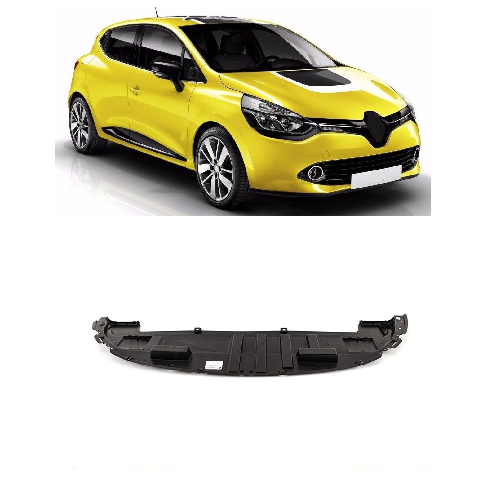 Under Bumper Cover Undertray Rust Shield For Renault Clio MK4 2009-2012 New - Image 2