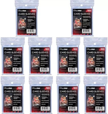Ultra Pro Soft Sleeves - Magic, Pokemon, Yu-Gi-Oh! Karten Hüllen 1000 Stück NEU