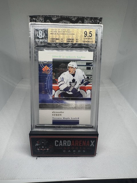 2004-05 SP Auth Rookie Redemptions Alexander Steen /399 RC Toronto Maple Leafs