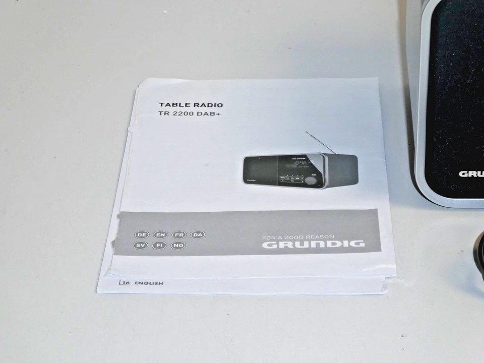 Grundig TR 2200 DAB+ Radio inkl. Anleitung, 2 Jahre Garantie - Bild 2 von 4