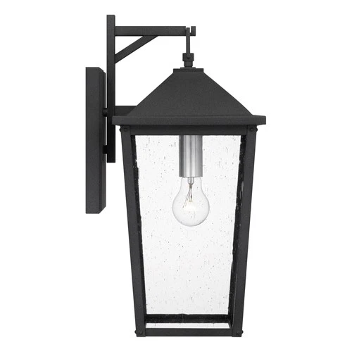 Quoizel STNL8409 Stoneleigh 20" Tall Outdoor Wall Sconce - Black - Picture 3 of 6