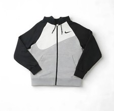 Nike Sportswear Swoosh Sweatjacke &ndash; Grau | Gr&ouml;&szlig;e S