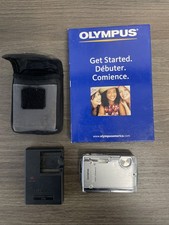 Olympus Stylus 720 SW 7.1 MP Digital Camera w/ Battery  Charger WORKS 