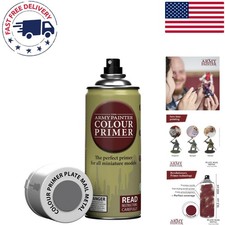 Versatile 400ml Colour Primer for Warhammer & D&D Miniatures &ndash; Plate Mail