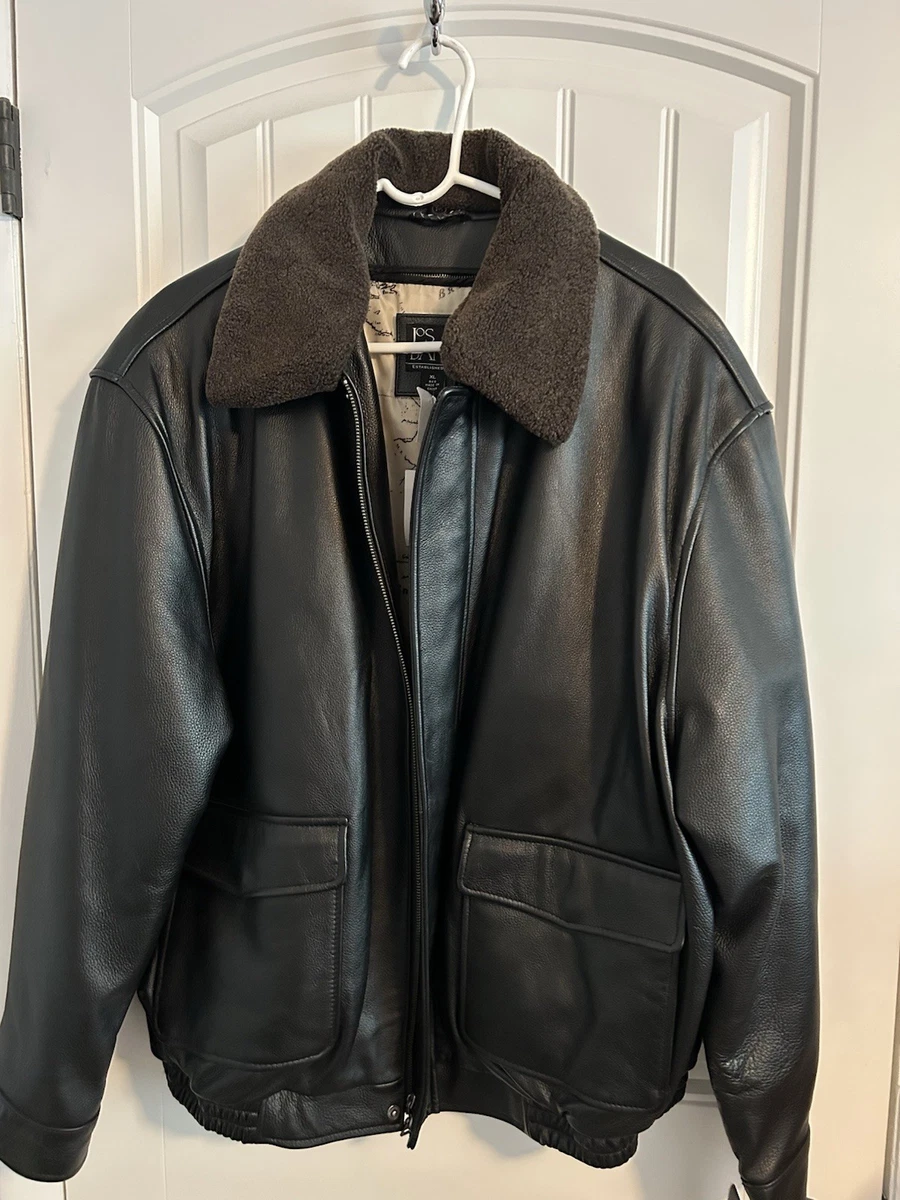 Jos. A. Bank Leather Outer Shell Coats, Jackets & Vests for Men