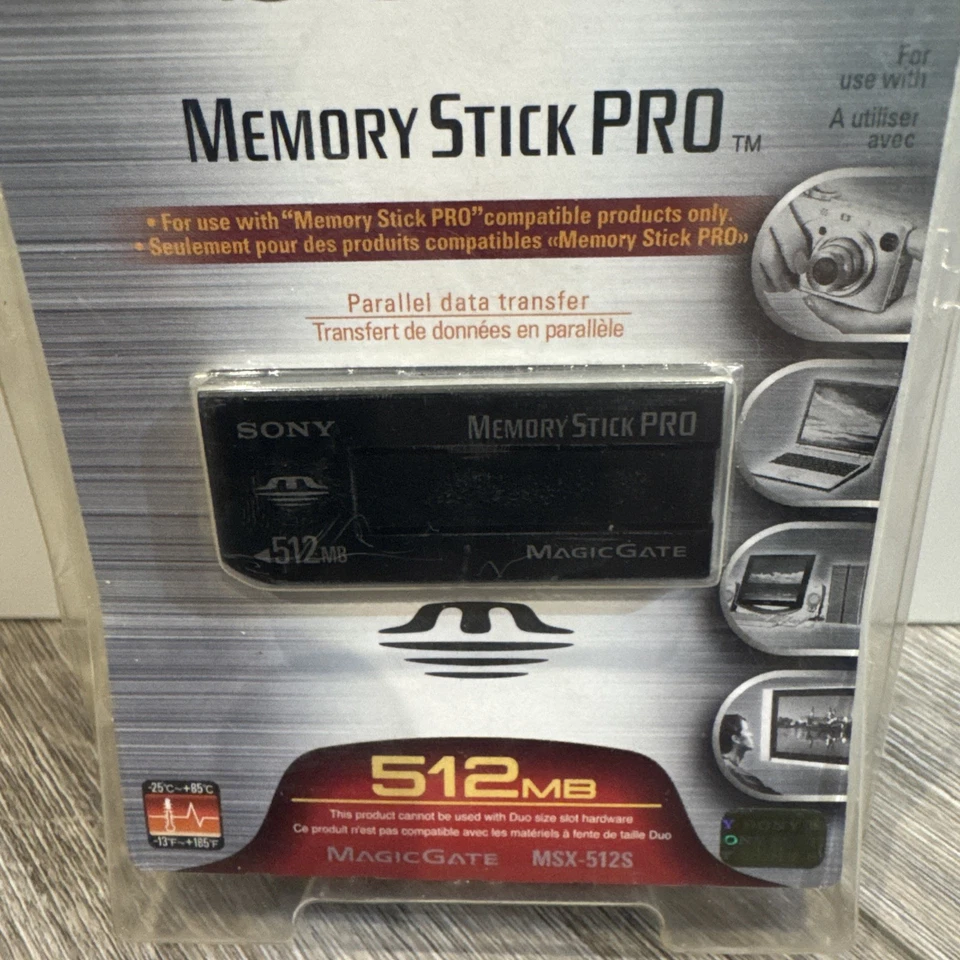 Sony Memory Stick Pro 512MB MagicGate Memory Card - Image 2 of 4