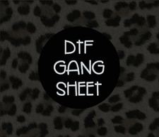 DTF Custom Gang Sheet HOT PEEL 22in by 60in