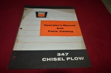 Oliver Tractor 347 Chisel Plow Dealer's Parts Book Manual AMIL15 