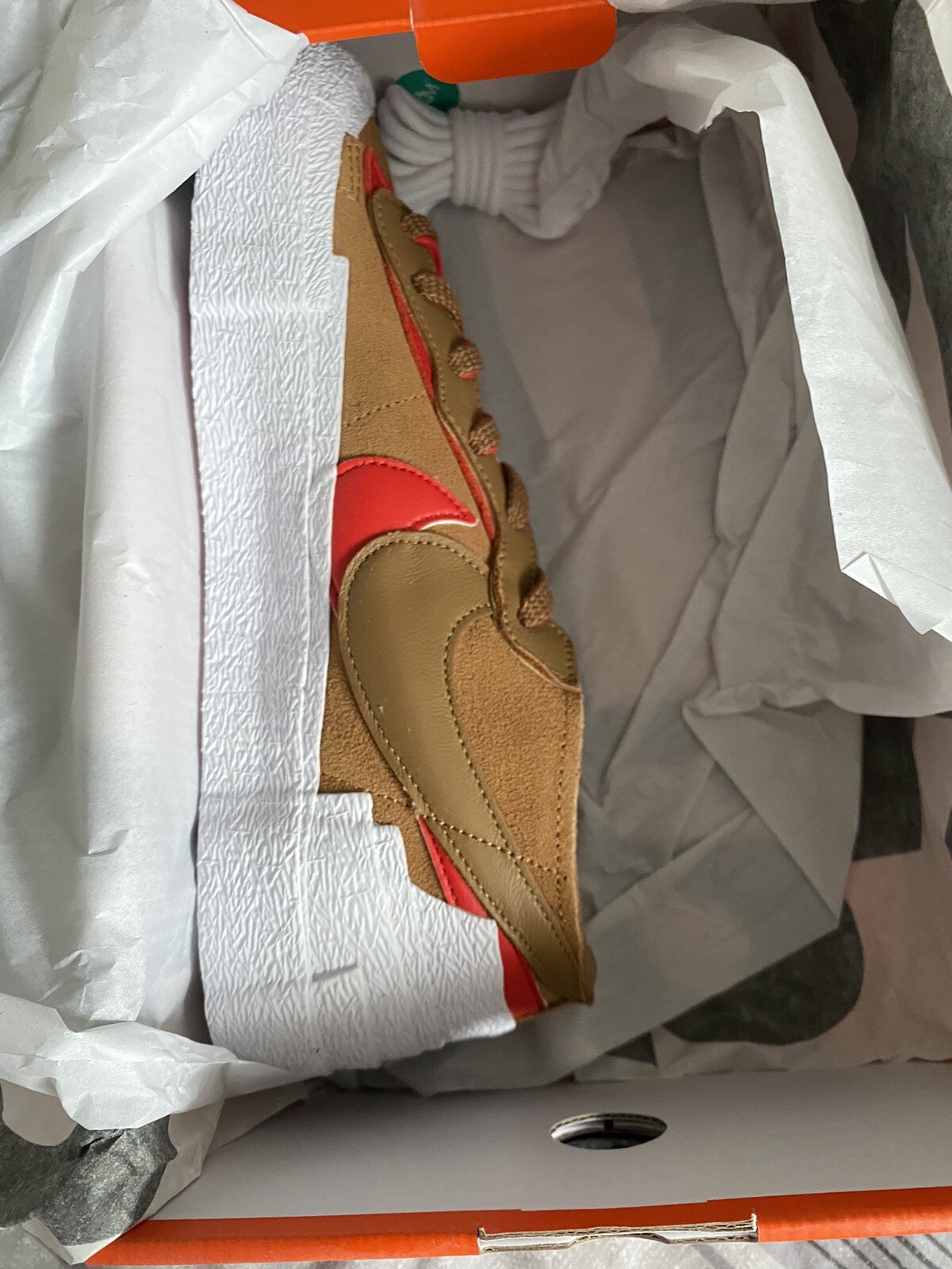 SACAI X NIKE Nike x Sacai Blazer Basso 'British Tan' Taglia 8