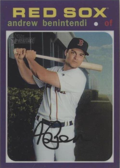 2020 Topps Heritage - Andrew Benintendi #THC-419 - 1 of 1