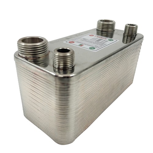 30-lagiger Edelstahl Wärmetauscher kompakte Bauform für Hausheizungen - Bild 11 von 15