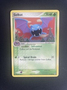 golbat 31/107 EX deoxys uncommon pokemon card NM