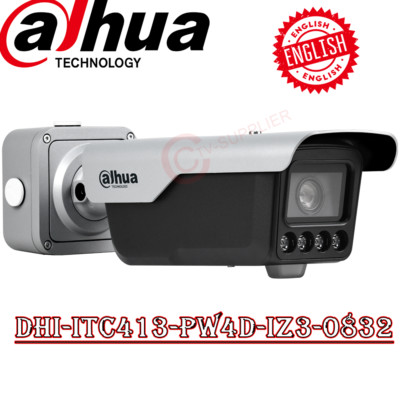 New Dahua 8-32mm ITC413-PW4D-IZ3 4MP Smart ANPR Camera