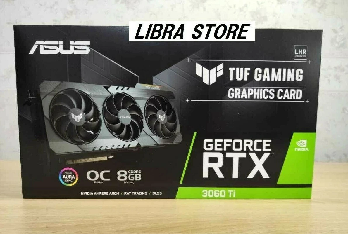 ASUS GeForce TUF RTX 3060 TI O8G V2 GAMING LHR PCIExp 8GB from