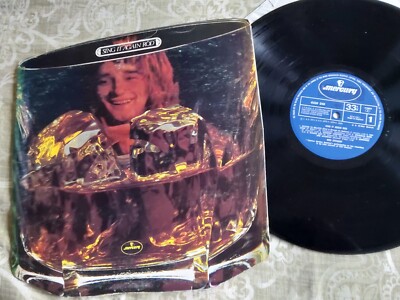 ROD STEWART Orig 1972 ''Sing It Again Rod'' LP w Maggie May + gimmick cover UK EX+