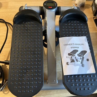 BalanceFrom Adjustable Stepper Stepping Machine with Resistance Bands, Gray