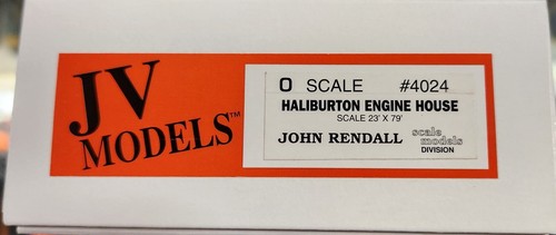 JV Models 4024 O Scale Haliburton Engine House - Picture 1 of 4