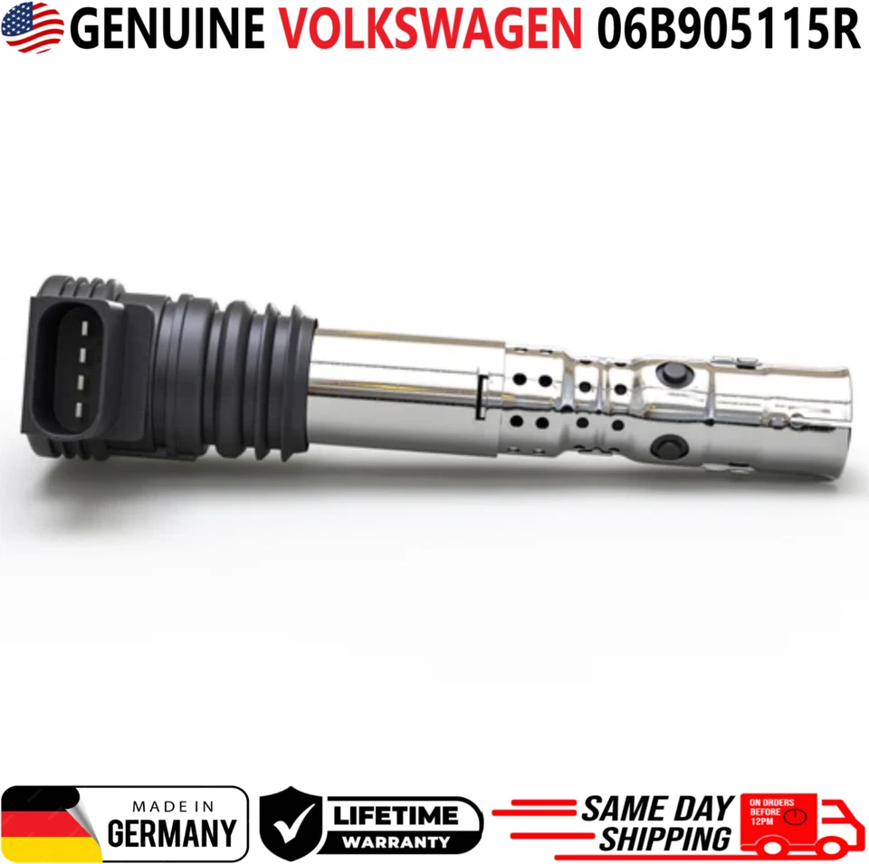 Bobinas de encendido originales VW x4 para Volkswagen Audi 1999-2007 1,8 L 2,7 L, 06B905115R Foto 4 de 4