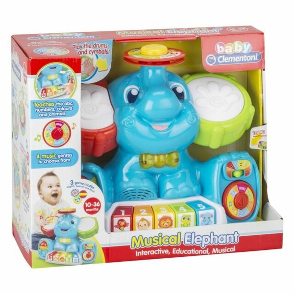 baby clementoni musical elephant