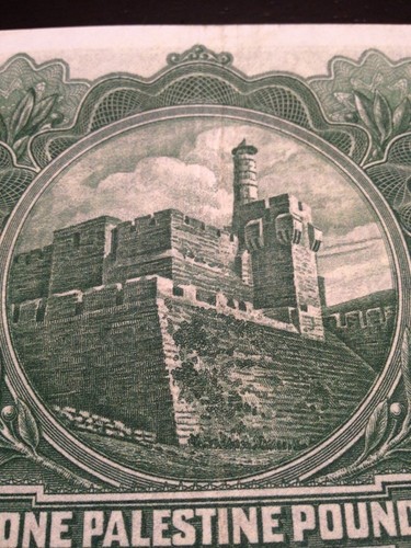 Reproducción Copia 1939 Palestina Moneda Tabla Una Libra Nota Read Descripción - Picture 4 of 9