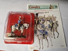 DEL PRADO NAPOLEONIC WARS CAVALRY FRENCH CARABINIERS TRUMPETER 1810 SOLDIER #94