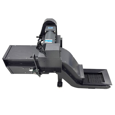 220V Machine Tool Plate Type Chip and Scrap Conveyor Chain-plate  Chip Conveyor