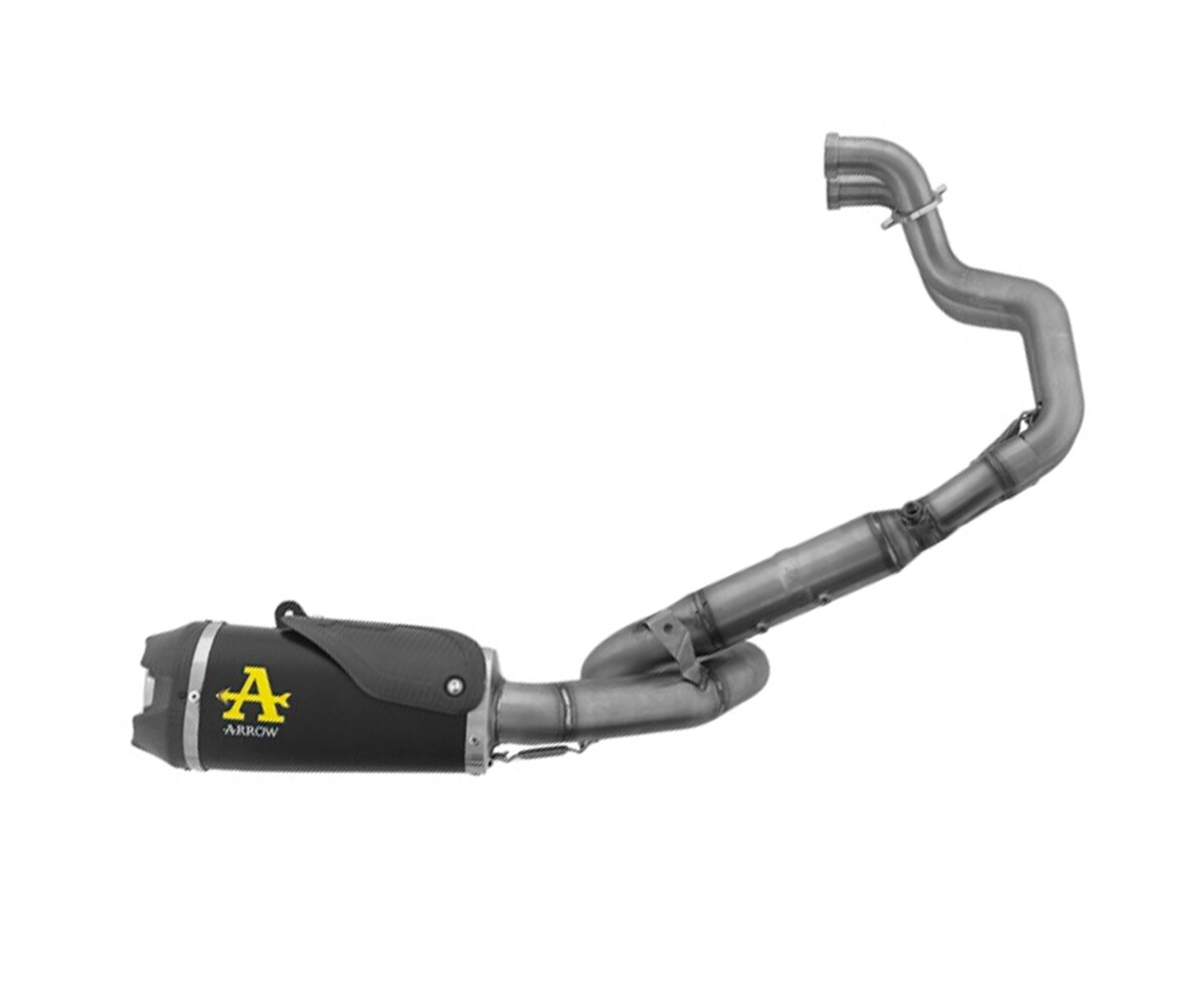Sistema Escape Completo Works ARROW Nichrom Dark TailPipe