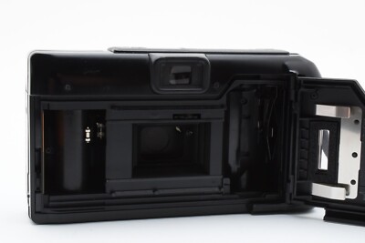 Minolta Mac-Tele Quartz Date QD Black Point & Shoot Film Camera