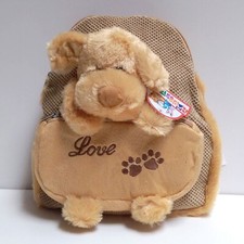 Puppy Dog Animal Plush Backpack Toddler Kids Gift Shoulder Bag For Boys Girls NW