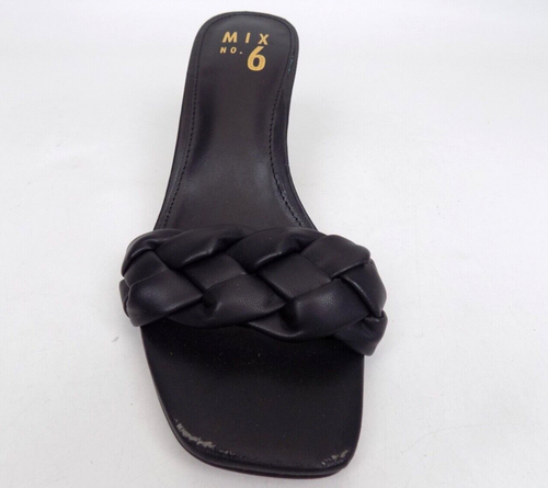 Mix No. 6 Elandra Women's Heels Evening Sandals Size 6.5 Medium, Black - Picture 3 of 13