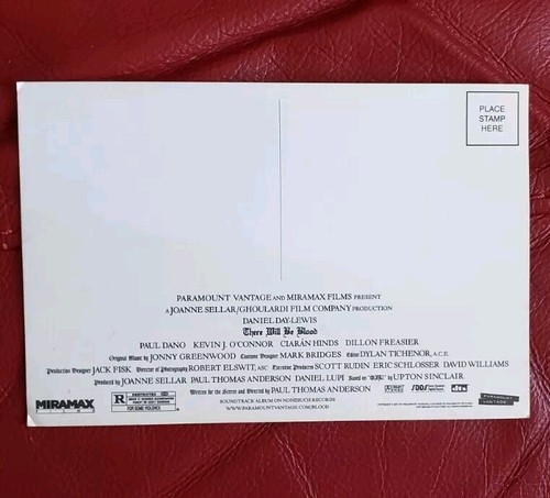 There Will Be Blood 2007 Film Promo 4x6 Postkarte P.T. Anderson Daniel Day Lewis - Bild 3 von 10