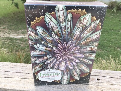The Illustrated Crystallary Garden Quartz Jigsaw Puzzle New Sealed Kate O Hara