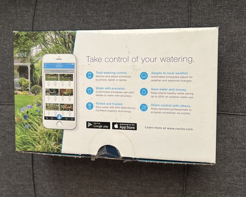 Rachio 8ZULW-B (2nd Generation) 8-Zone Smart Sprinkler Controller - 第 4/5 張圖片