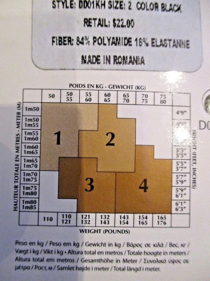 851B9 DIM DD01KH Dim Up Sexy Admiración Transparente Muslo Hasta XL Grande XL Negro Foto 2 de 2