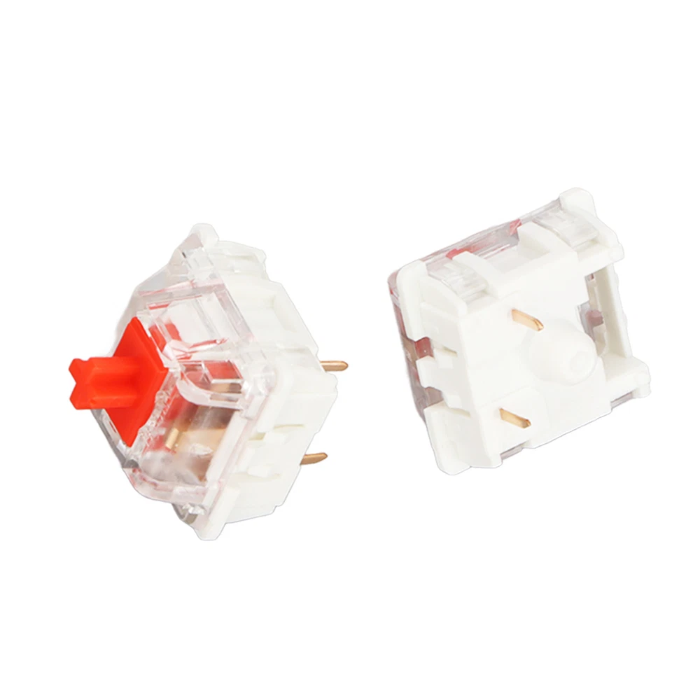 10Pcs Red Switch Mechanical Keyboard with Alloy Touch Spot Tech BEA