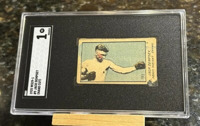 1920 W529-1 Jack Dempsey Hand Cut Rookie RC Strip Tobacco 1920 W529-1 Jack Dempsey Hand Cut Rookie RC Strip Tobacco