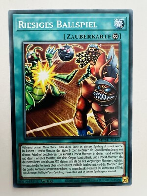 Yu-Gi-Oh Karte Riesiges Ballspiel Dueling Mirrors MP24-DE325 Deutsch
