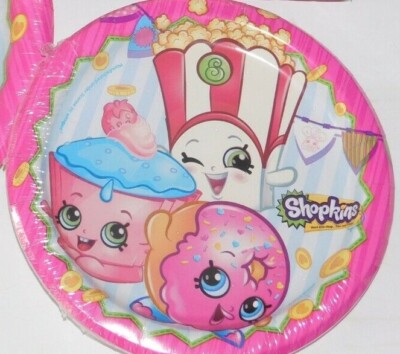 Shopkins Birthday Party Plates Once You Shop You Can't Stop by Unique