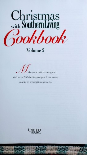 Christmas with Southern Living Cookbook by Southern Living Editors (1998,... - Picture 2 of 24