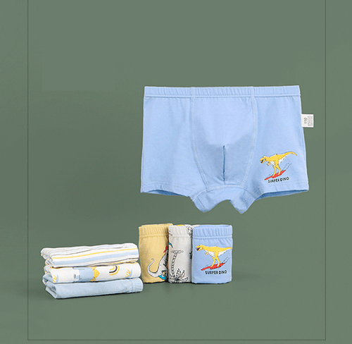 3Pack Boys' Toddler Child Underwear Pupil Kindergarten Kids Dinosaur Boxer Brief - Picture 18 of 47