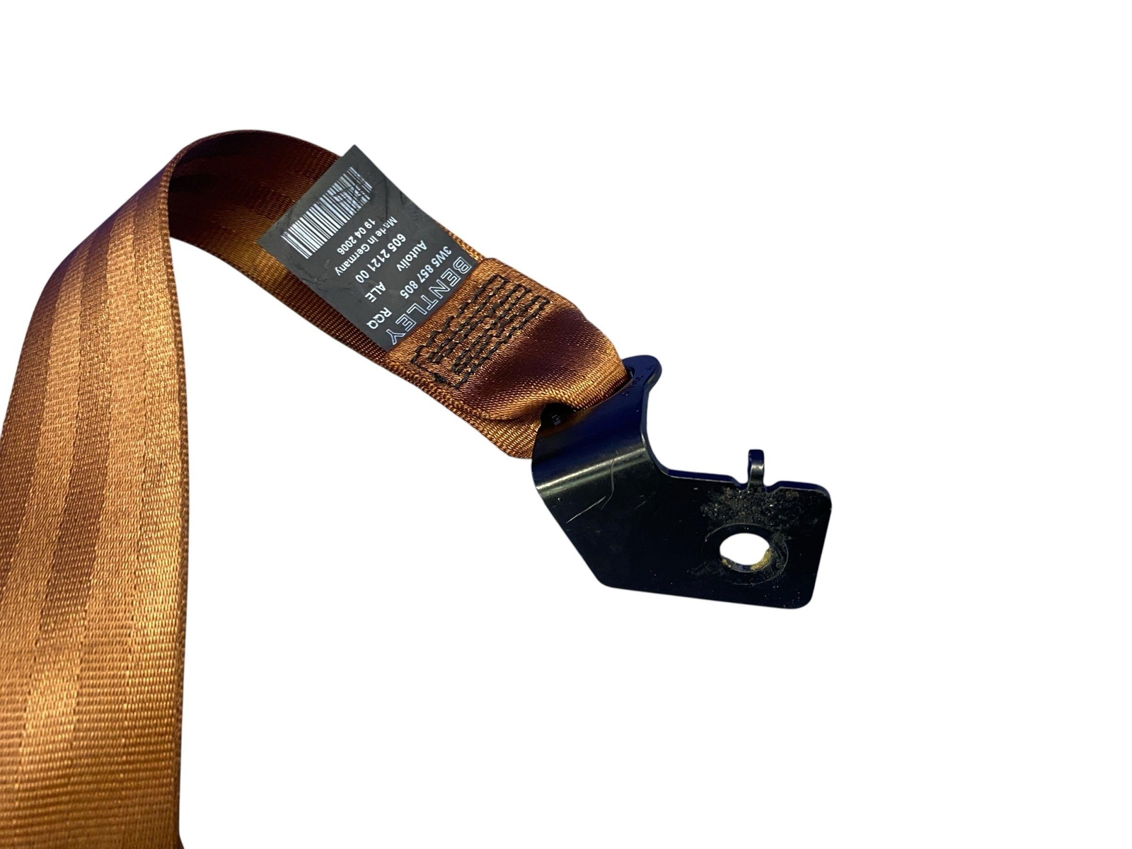 2006-2012 BENTLEY CONTINENTAL FLYING SPUR REAR LEFT SEAT BELT RETRACTOR ASSEMBLY