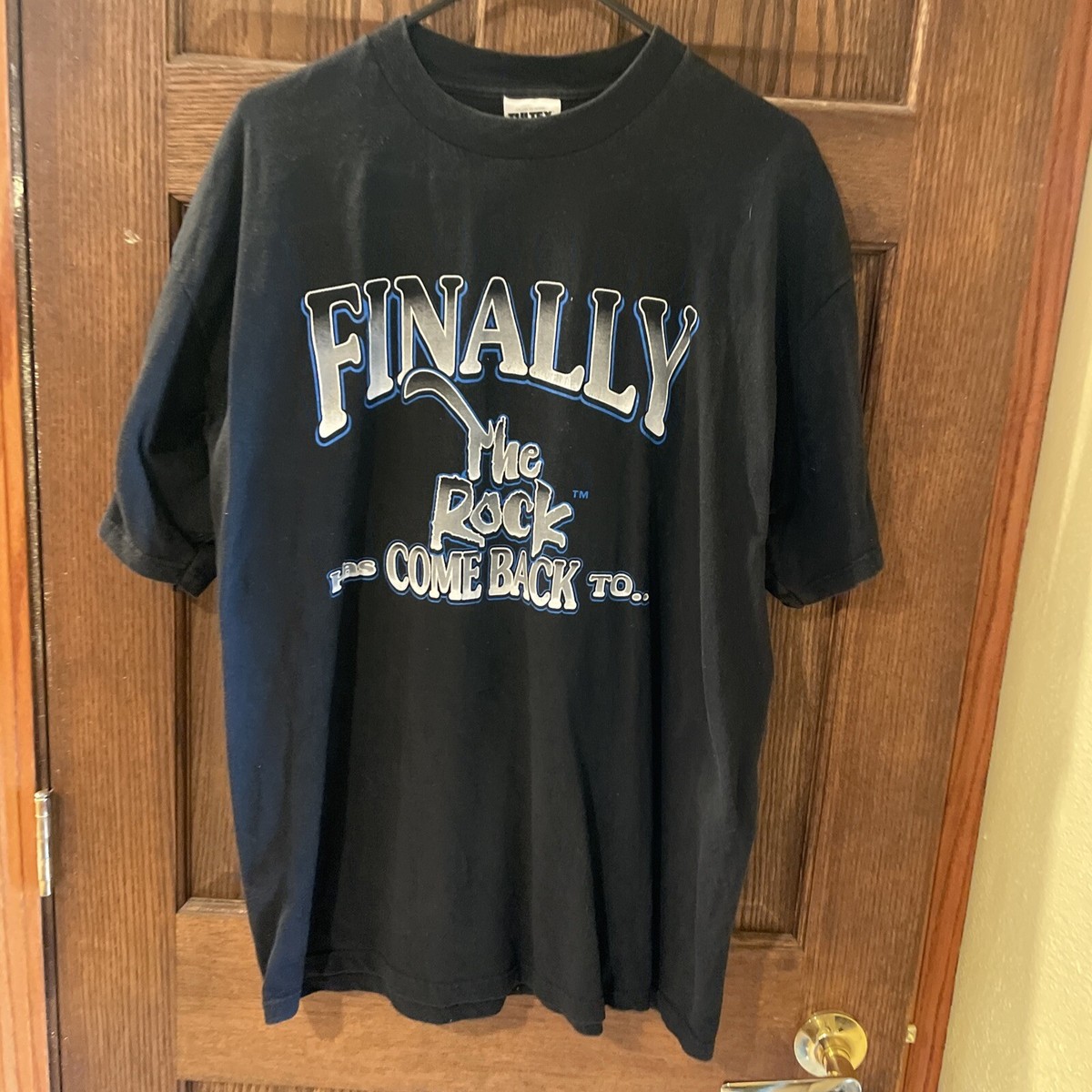 Vintage WWF WWE Finally The Rock Has Come Back To Minneapolis