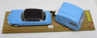 AM71 1:43 CITROËN DS19 CARAVANE BLEU NIEWIADOW N126 - Maquette Artisanale De Collection