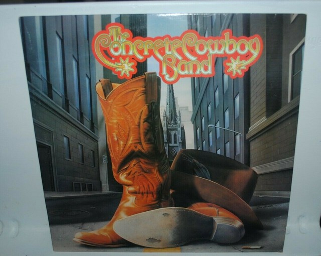 Concrete Cowboy Band, selftitled LP record, NRMT, country eBay
