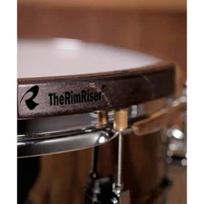 RimRiser Snare Drum Cross Stick Enhancer 30-Ply Maple Stealth Black