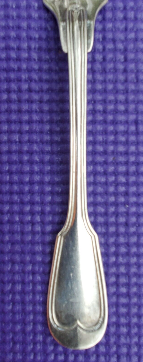 2-Christofle Chinon Silver Plated Dinner Fork 7 3/4