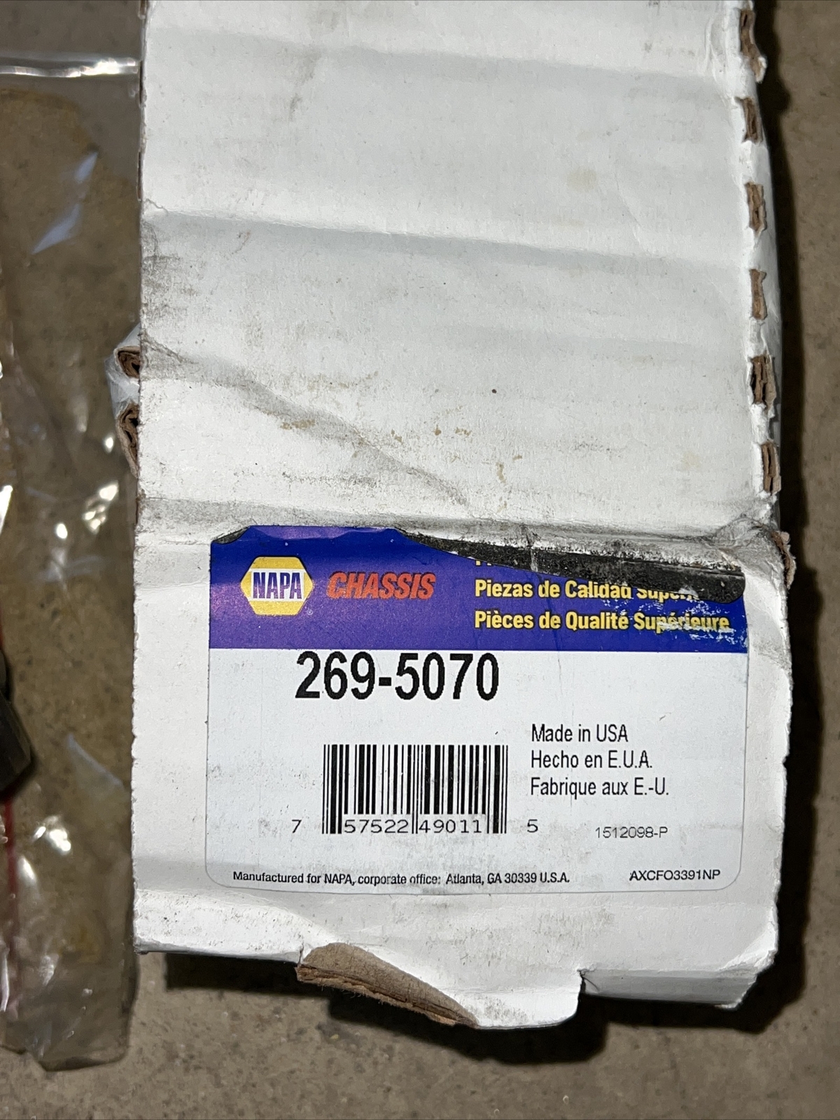 NEW NAPA 2695070 Steering Tie Rod End Left Inner Fits 8097 Ford eBay