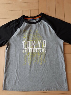   Original Marines  Langarmshirts Shirts T-Shirt Jungen Gr. 152 schwarz grau